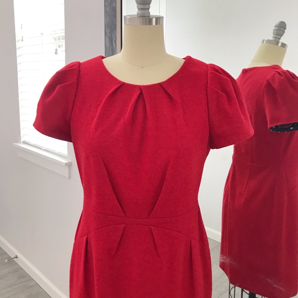 Red dress